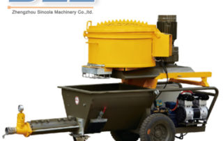 mortar spraying machine