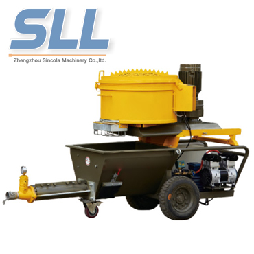 mortar spraying machine