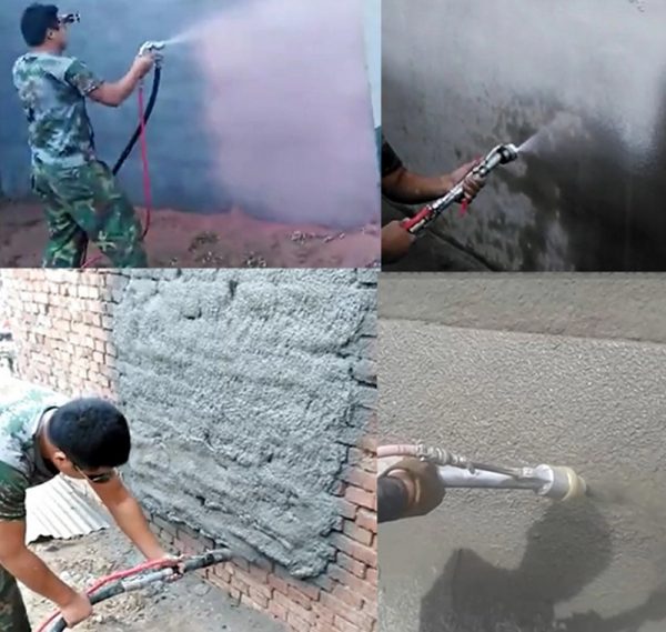 mortar sprayer