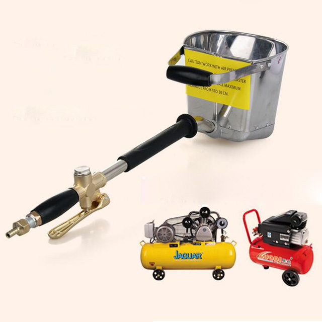 Manual Cement Mortar Spraying Gun Mortar Cement Putty Plaster Machine